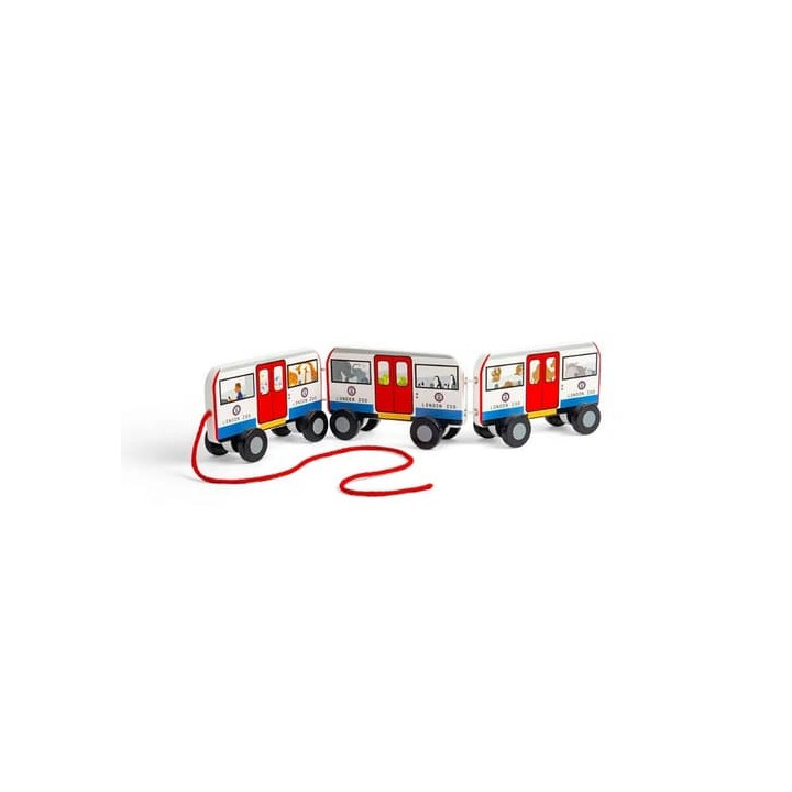 Bigjigs Toys Tahací hračka Londýnské metro