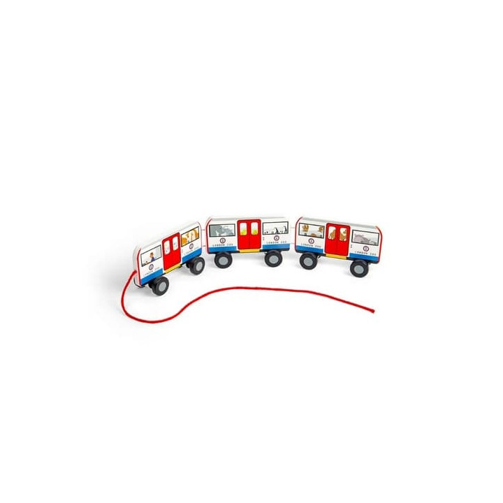 Bigjigs Toys Tahací hračka Londýnské metro