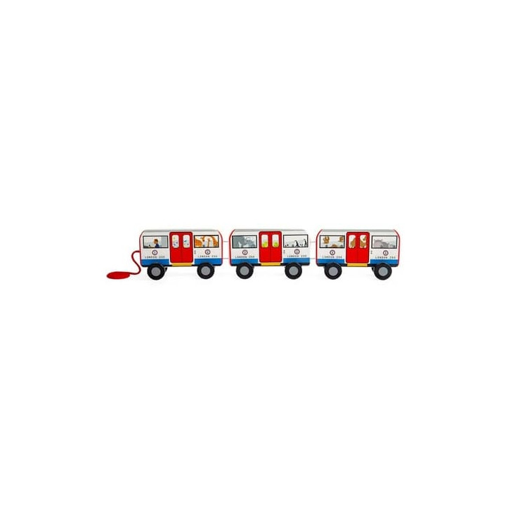 Bigjigs Toys Tahací hračka Londýnské metro