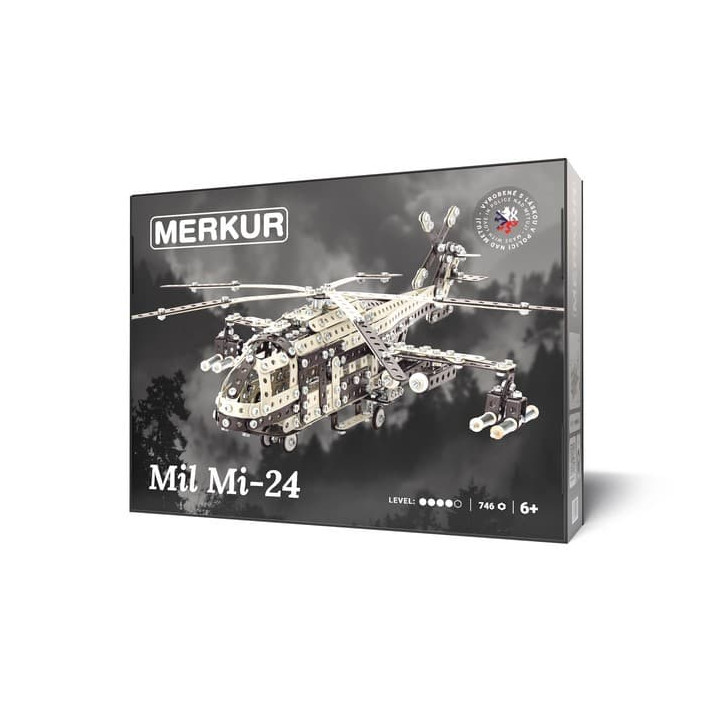Merkur - Vrtulník Mil Mi-24, 746 dílků