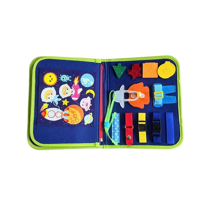 2Kids Toys Senzorická busy kniha Dinosauři 4