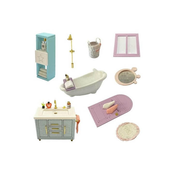 2Kids Toys miniatura domečku Útulná koupelna