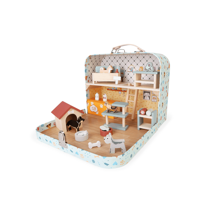 2Kids Toys Domeček pro mazlíčky v kufříku