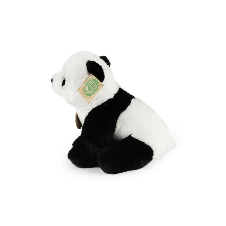 Rappa Plyšová panda sedící 23 cm SOFT COLLECTION, ECO-FRIENDLY
