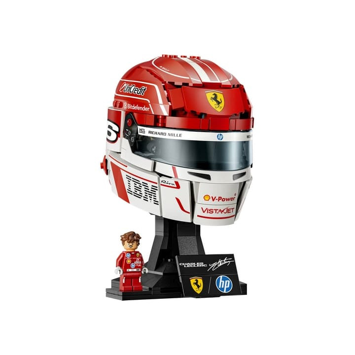 Lego 43014 Helma Charles Leclerc ze Scuderia Ferrari HP