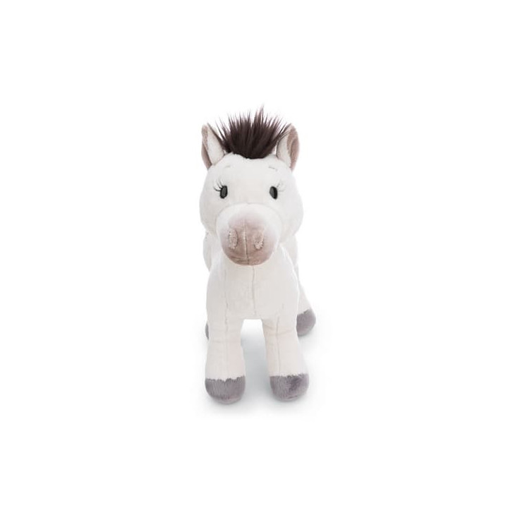 NICI plyš Pony Mony bílý 37cm, GREEN