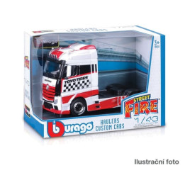 Bburago - Auta Street Fire, Haulers custom cabs, 1:43