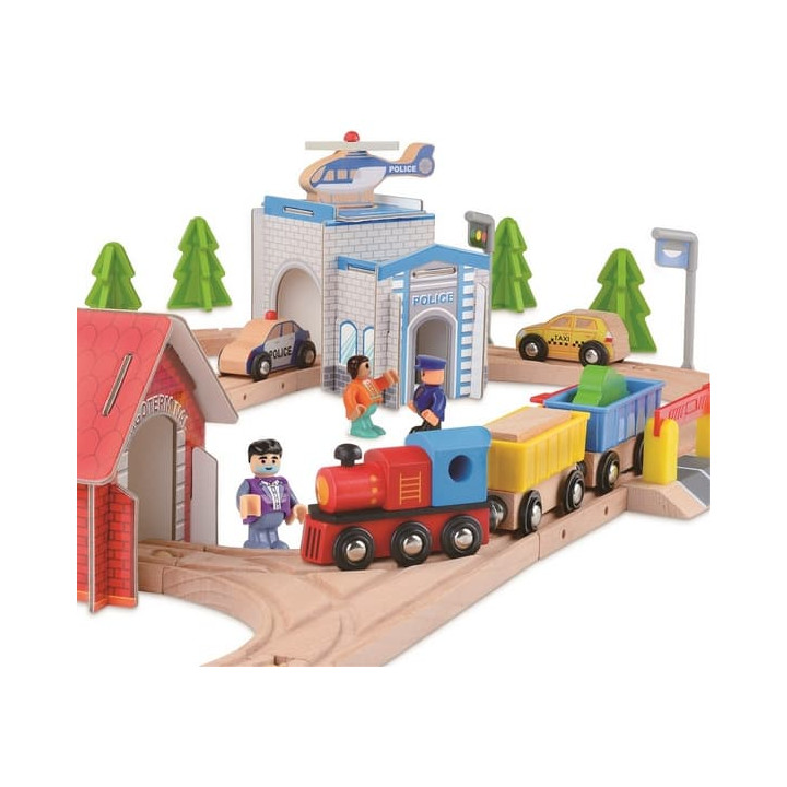 2Kids Toys Vláčkodráha 80 dílů