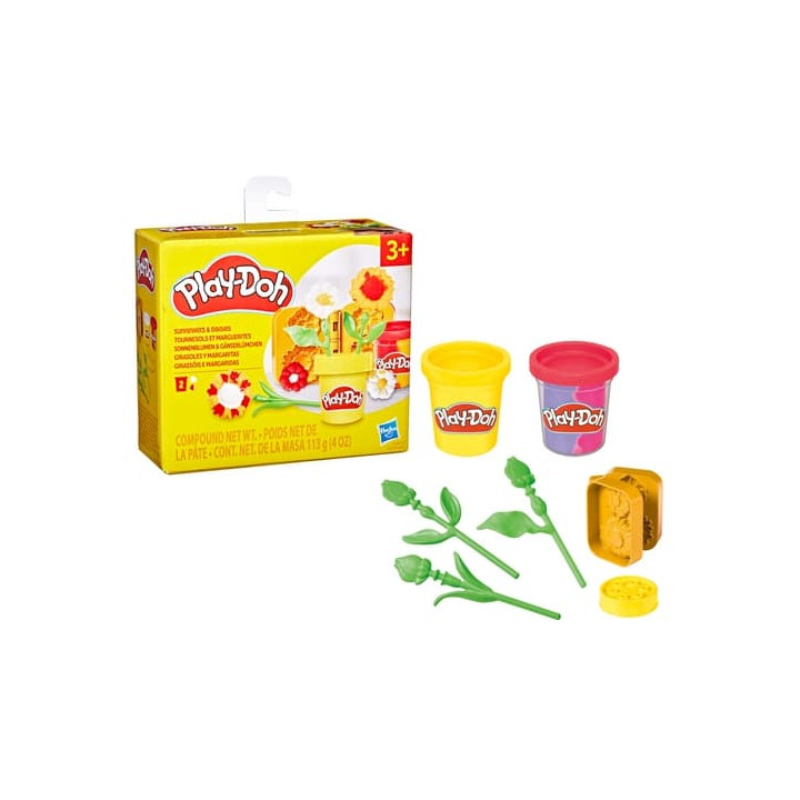 HASBRO - Play-Doh Malé květiny - Slunečnice a sedmikrásky