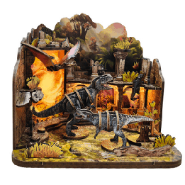 2Kids Toys Miniatura domečku Dinosauří hrad