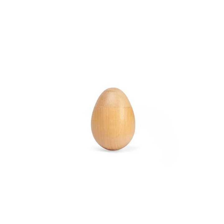 Bigjigs Toys Dřevěné hudební vejce přírodní