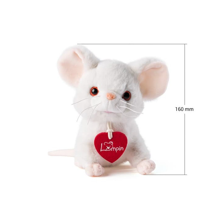 Myška Petit, 14cm, sedící