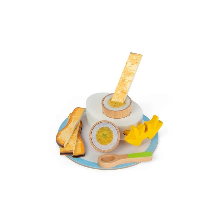 Bigjigs Toys Snídaňová sada s vajíčkem Dippy Egg