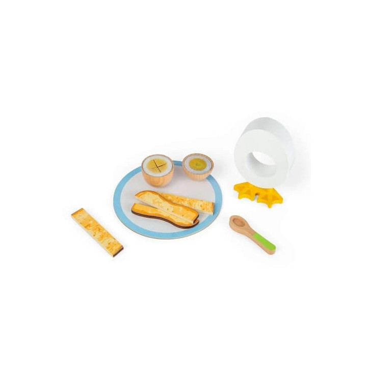 Bigjigs Toys Snídaňová sada s vajíčkem Dippy Egg