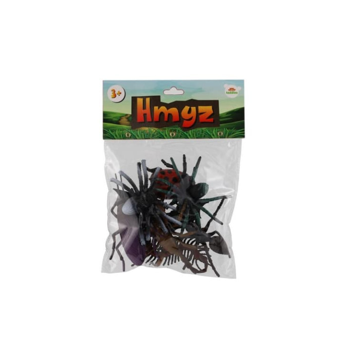 Hmyz 8 ks plast 7-12cm v sáčku