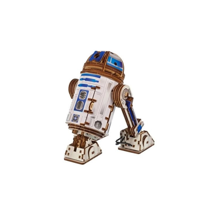 Ugears 3D dřevěná mechanická skládačka Star Wars R2-D2