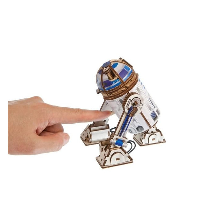 Ugears 3D dřevěná mechanická skládačka Star Wars R2-D2