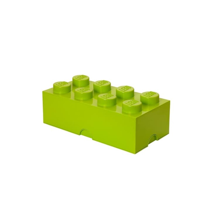LEGO úložný box 8 - světle zelená