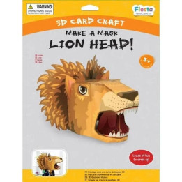 Fiesta Crafts Kreativní sada 3D maska Lev