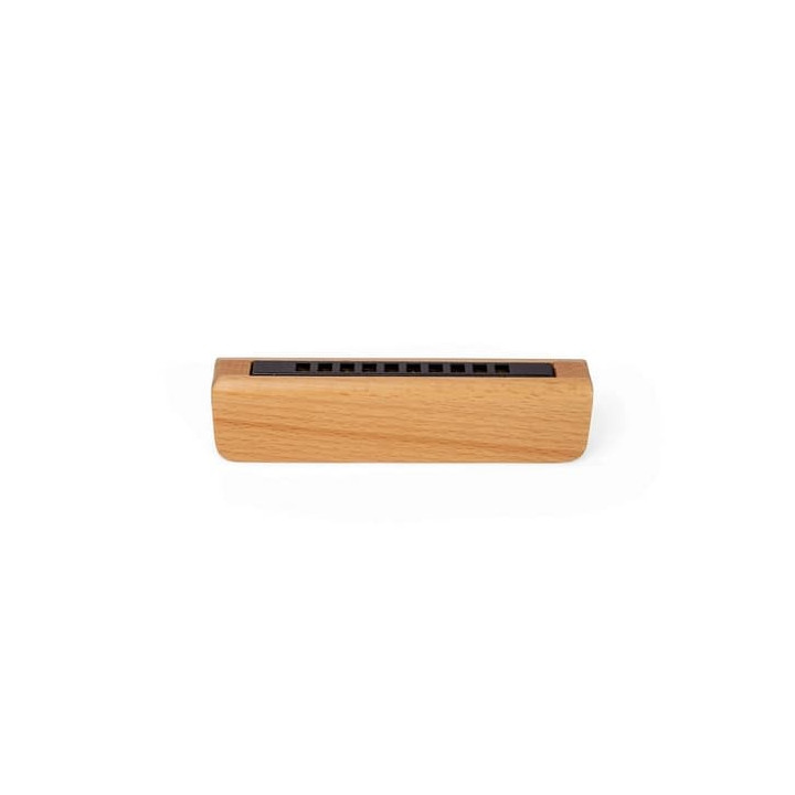Bigjigs Toys Dřevěná harmonika přírodní
