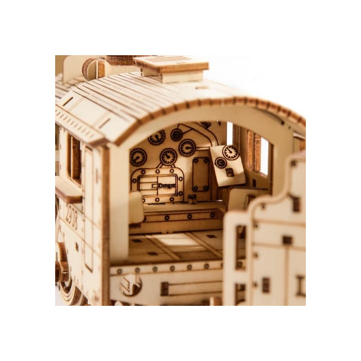 Little Story 3D dřevěná skládačka Parní lokomotiva