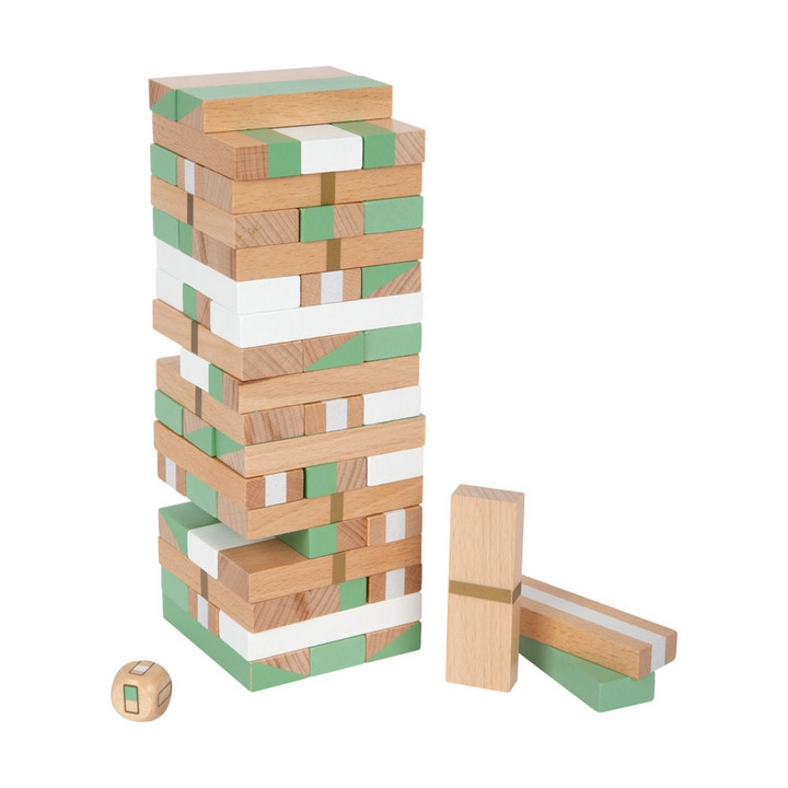 Small Foot Jenga věž Gold Edition