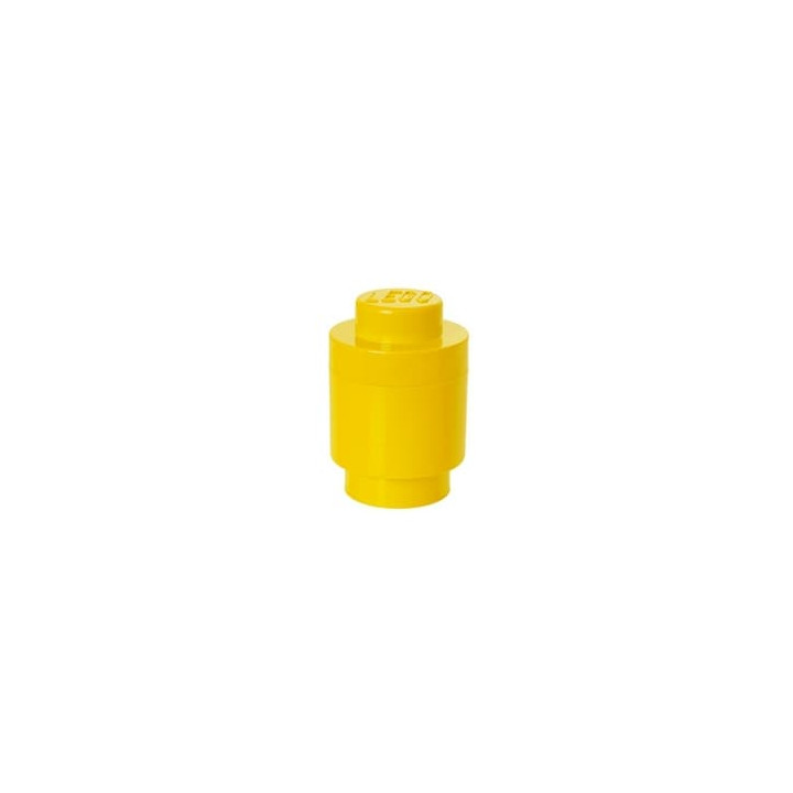 LEGO úložný box kulatý 123 x 183 mm - žlutá