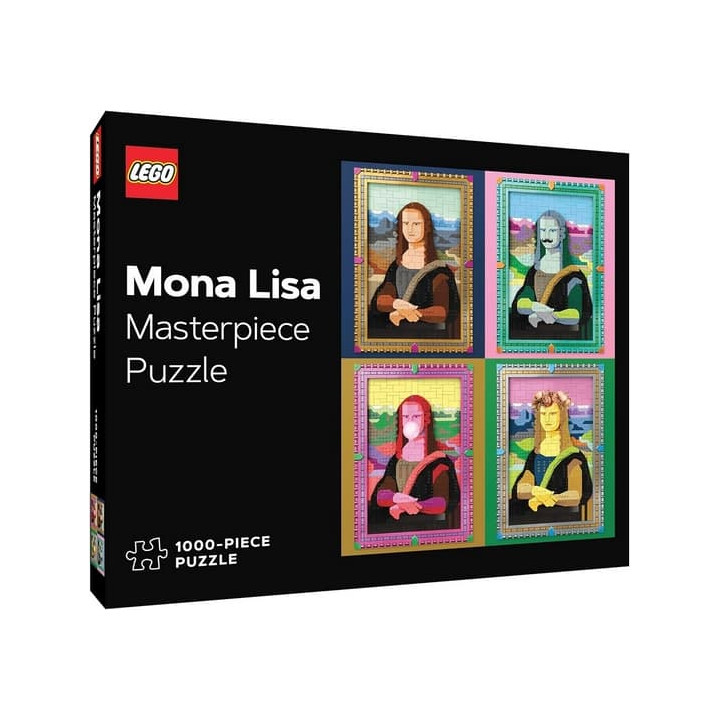 Chronicle Books Puzzle LEGO® Mona Lisa 1000 dílků