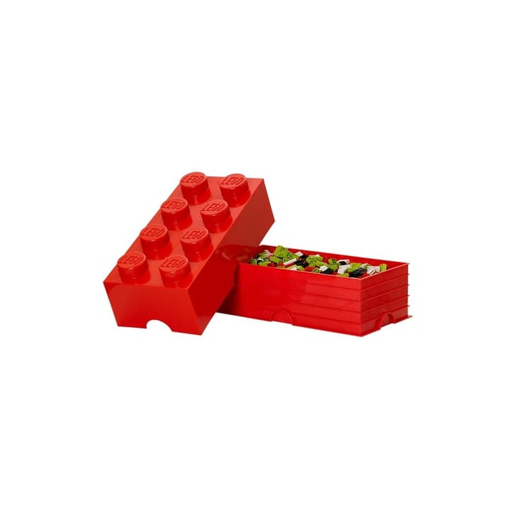 LEGO úložný box 8 - červená