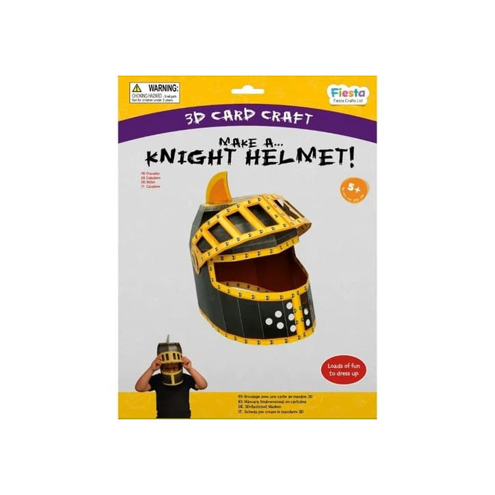 Fiesta Crafts Kreativní sada 3D maska Přilba