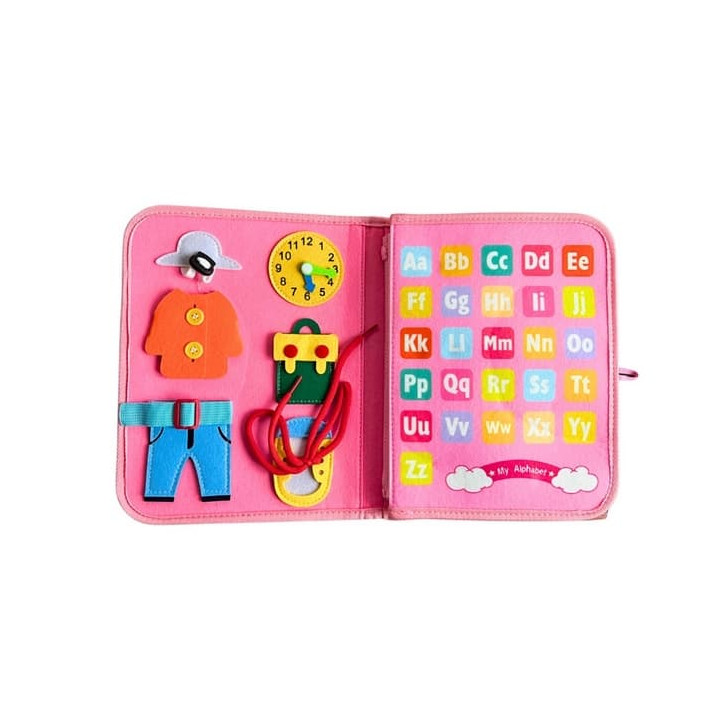 2Kids Toys Senzorická busy kniha Jednorožec 3