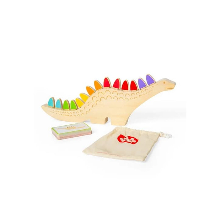 Bigjigs Toys Dřevěná třídící hra Dinosaurus