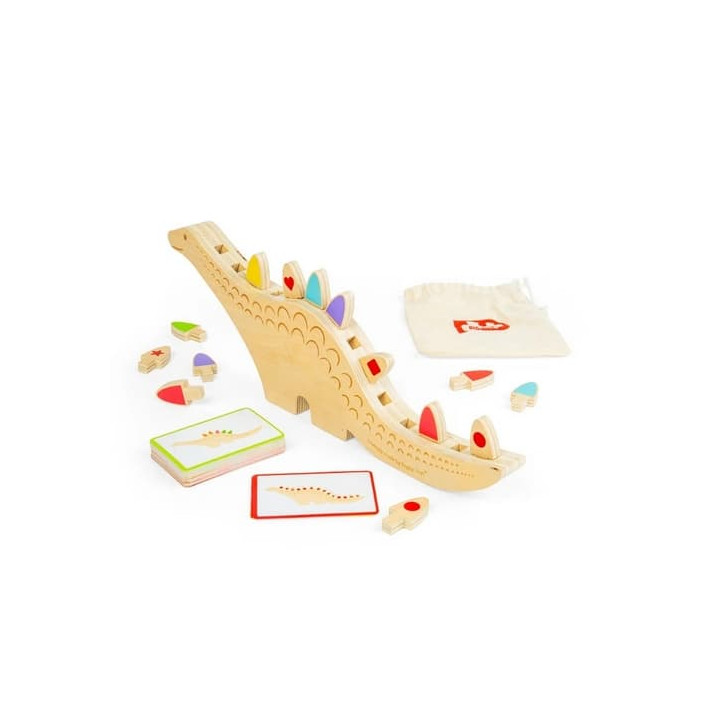 Bigjigs Toys Dřevěná třídící hra Dinosaurus