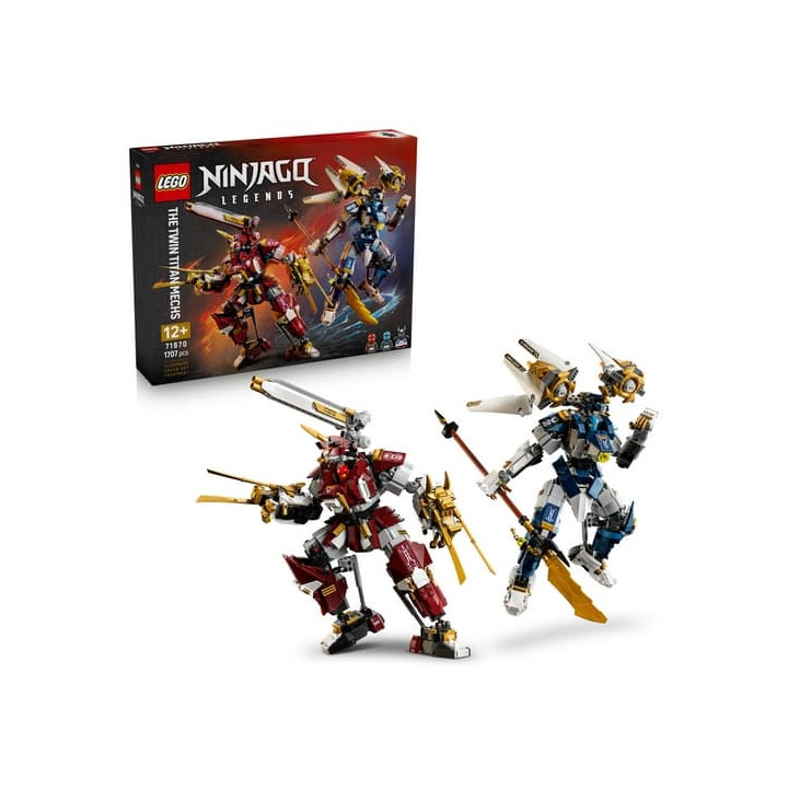 Lego Ninjago 71880 Dvojice titánských robotů