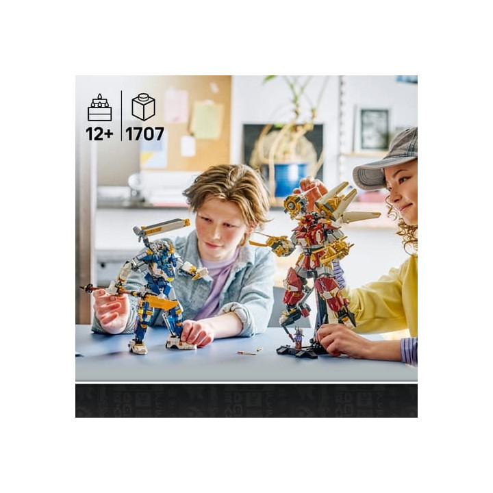 Lego Ninjago 71880 Dvojice titánských robotů