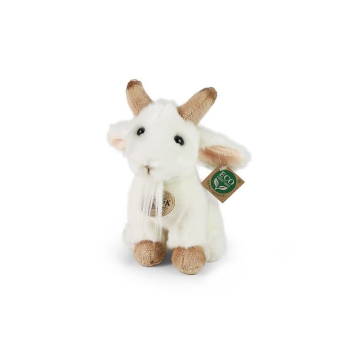 Rappa Plyšové kůzle sedící 18 cm ECO-FRIENDLY