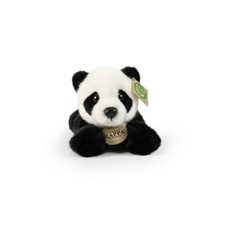 Rappa Plyšová panda ležící 20 cm ECO-FRIENDLY