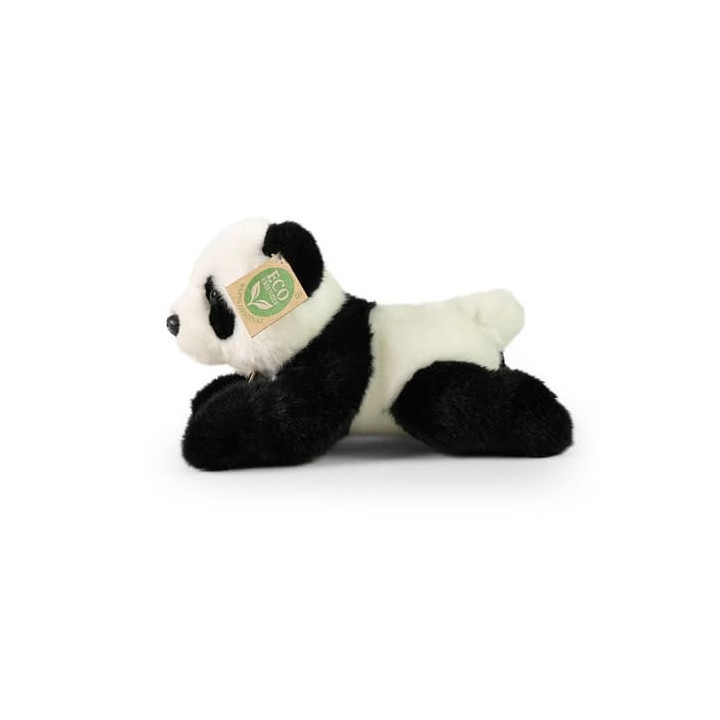 Rappa Plyšová panda ležící 20 cm ECO-FRIENDLY