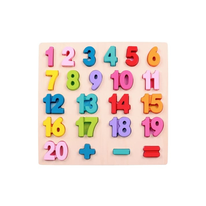 2Kids Toys Vkládací puzzle Matematika Velké počítání