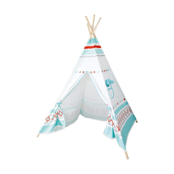 Small Foot Týpí bílomodré teepee