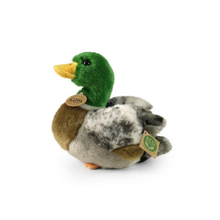 Rappa Plyšová kachna divoká 20 cm ECO-FRIENDLY