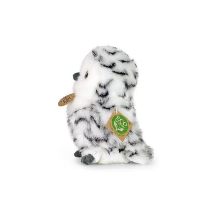 Rappa Plyšová sova žíhaná 17 cm ECO-FRIENDLY