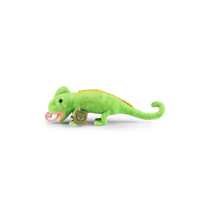 Rappa Plyšový chameleon 30 cm ECO-FRIENDLY