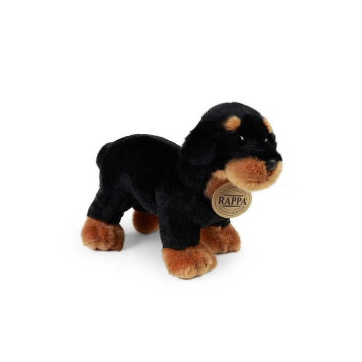 Rappa Plyšový pes rotvajler 18 cm ECO-FRIENDLY
