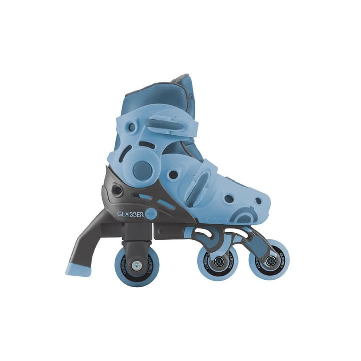První Inline brusle 2v1, modré, vel. 26-29