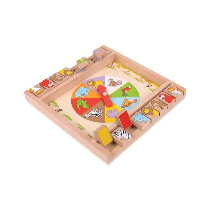 Bigjigs Toys Ruleta se zvířátky