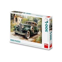 Dino Puzzle Zelený Rolls-Royce 500 dílků