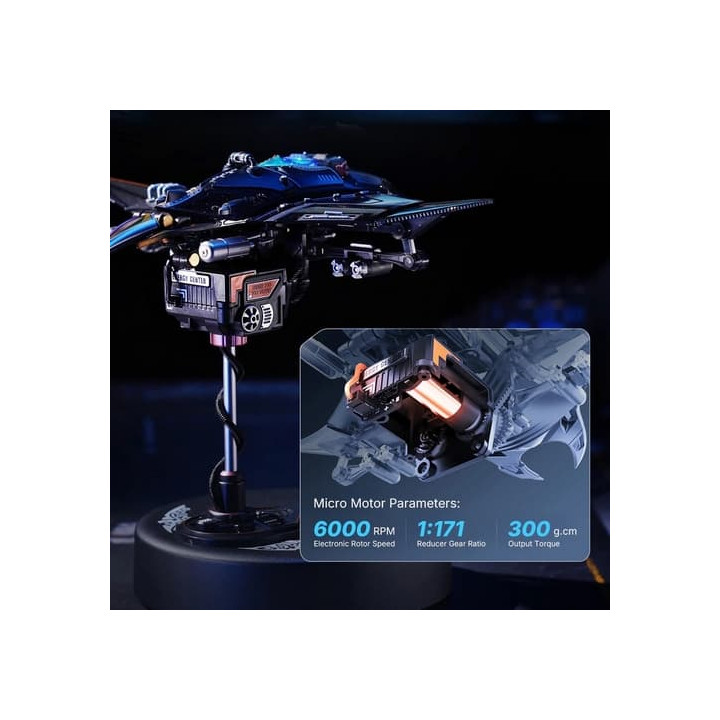 RoboTime 3D mechanická skládačka Manta Ray