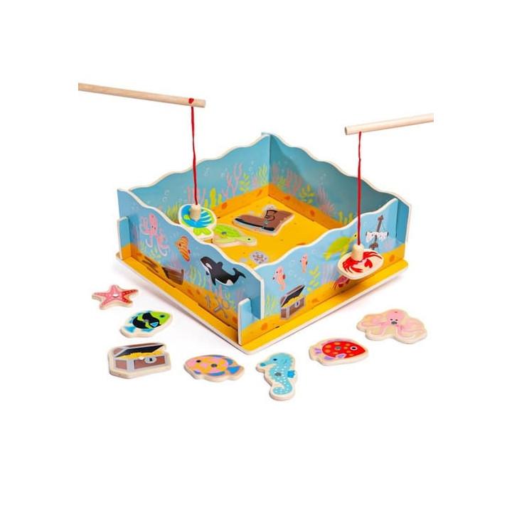 Bigjigs Toys Magnetické chytání rybiček