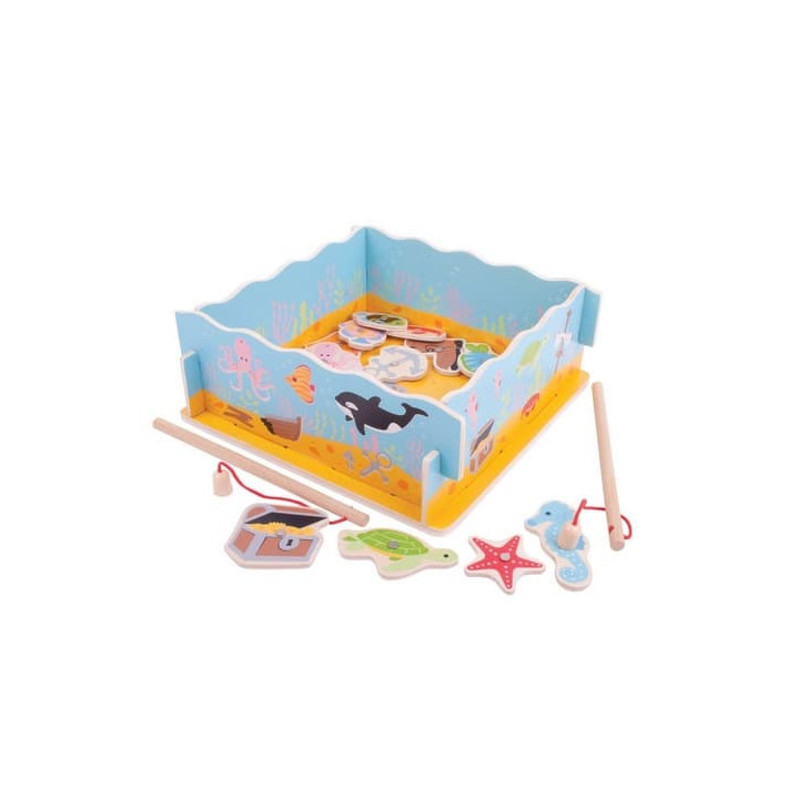 Bigjigs Toys Magnetické chytání rybiček